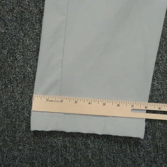 Western Rise Pants Mens 40x33 Gray Evolution Chino 5 Pocket Stretch - Picture 10 of 11